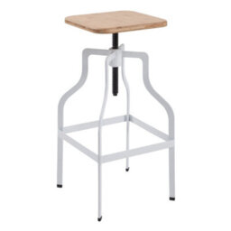 Cuzet Bar Stool - Old Anvil - Vintage Fauz Leather - thumbnail 2