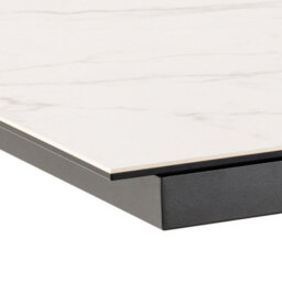 Furniture To Go Heaven Extendable Dining Table With Ceramic White Top (L) 240Cm Seats Up To 6 - thumbnail 9