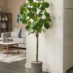 Wyld And Coco 160Cm Artificial Potted Plant - Realistic Green Foliage With Natural-Looking Trunk For Home And Office Decor - thumbnail 2