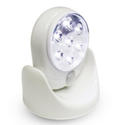 Neel Blue 7 Led Lights Motion Activated Cordless Sensor- White, Pack Of 1