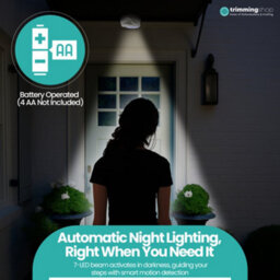 Neel Blue 7 Led Lights Motion Activated Cordless Sensor- White, Pack Of 1 - thumbnail 6