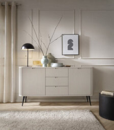 Arte Opulent Zova Sideboard Cabinet H870mm W1680mm D390mm In Cashmere - Sumptuous Storage Sanctuary - thumbnail 4