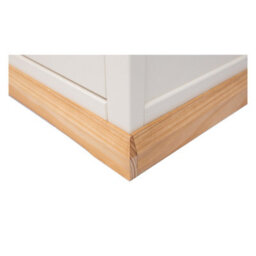 Cabinet Bits Trevi Off White 1 Drawer Tv Cabinet Wood Knob - thumbnail 7