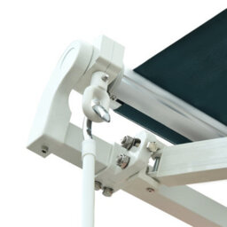 Outsunny Garden Sun Shade Canopy Retractable Awning, 3 X 2.5M, Green - thumbnail 9