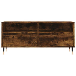 Walplus Tv Cabinet Smoked Oak 100X34.5X44.5 Cm Engineered Wood - thumbnail 5