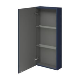 GoodHome Imandra Matt Blue Bathroom Single Wall Cabinet (H)90Cm (W)40Cm - thumbnail 3
