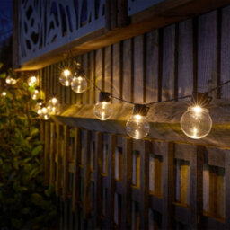 Smart Garden Festoon Solar-Powered Warm White 20 Led Outdoor String Lights, Pack Of 1 - thumbnail 1