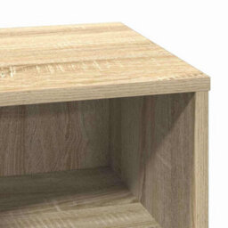 Berkfield Bedside Cabinets With Led 2 Pcs Sonoma Oak 50X34.5X50 Cm - thumbnail 9