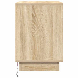 Berkfield Bedside Cabinets With Led 2 Pcs Sonoma Oak 50X34.5X50 Cm - thumbnail 7