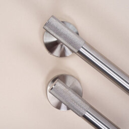 Toilet Paper Holder Rea 6611 Modern Brush Steel - thumbnail 4