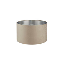 Lighting Collection Mali Taupe Velvet Shade - thumbnail 3