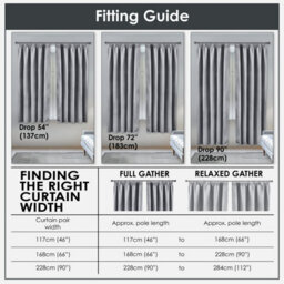 Emma Barclay Cali Blackout Thermal Pencil Pleat Door Curtain, Grey - 46 X 84 Inch Single Panel - thumbnail 7