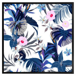 "Andrew Lee Winter Tropical (Picutre Frame) / 20X20"" / Grey" - thumbnail 3