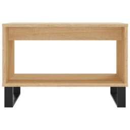 Berkfield Durable Coffee Table Sonoma Oak 60X50X40 Cm Engineered Wood - thumbnail 4