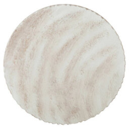 Urbn-Living Urbnliving 40Cm White Round Stone Side Table Coffee End Table - thumbnail 8