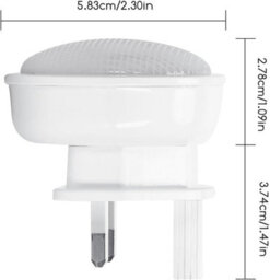 Aigostar Night Light Plug In Walls Kids, 3 Color Adjustable Led For Hallway Landing - thumbnail 8