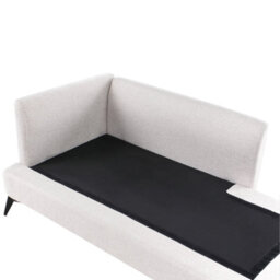 Beliani Left-Hand Chaise Longue Sievoz Fabric Light Beige - thumbnail 8