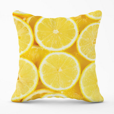 Warren Reed Designer Vibrant Lemons Outdoor Cushion 45Cm X 45Cm - image 1