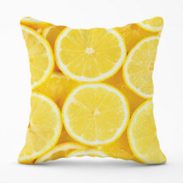 Warren Reed Designer Vibrant Lemons Outdoor Cushion 45Cm X 45Cm - thumbnail 1
