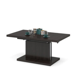 Heze Furniture Astrid 80 - 2 In 1 Extending Coffee / Dining Table - Wenge - thumbnail 6