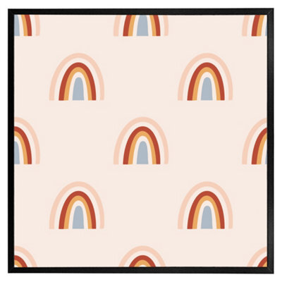 "Andrew Lee Bohemianl Ethnic Pattern (Picutre Frame) / 16X16"" / Oak" - image 1