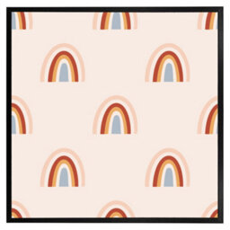 "Andrew Lee Bohemianl Ethnic Pattern (Picutre Frame) / 16X16"" / Oak" - thumbnail 1