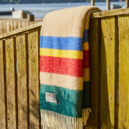 Tweedmill Lifestyle Alaska 100% New Wool Blanket/throw Pop Multi 130 X 183Cm Made In The Uk - thumbnail 3