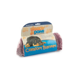 Ancol Sleepy Paws Insulated Soft Breathable Travelling Fleece Pink Dog And Cat Comfort Blanket - thumbnail 2