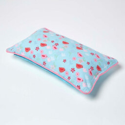 Homescapes Cotton Birds And Flower Cushion Cover, 30 X 50 Cm - thumbnail 4