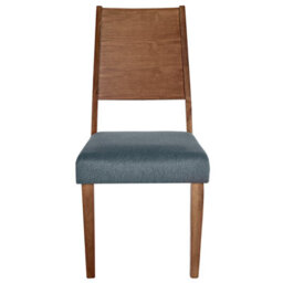 Beliani Set Of 2 Dining Chairs Elmira Wood Grey - thumbnail 5