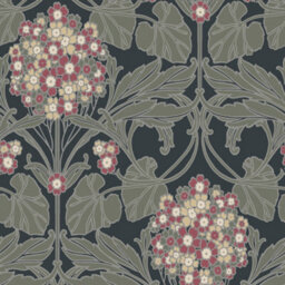 Galerie Arts And Crafts Green Patterned Wallpaper
