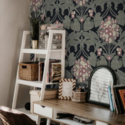 Galerie Arts And Crafts Green Patterned Wallpaper - thumbnail 4