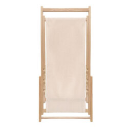 Midocean Honopu Wood Folding Chair Beige (One Size) - thumbnail 2