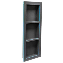 Thermopanel Tileable Shower Niche with Flange - 12 x 12 Inches (3 Shelves) - thumbnail 3