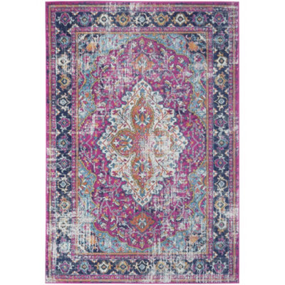 The Rugs Marrakech Collection Vintage Rugs In Multicolour  430 - image 1