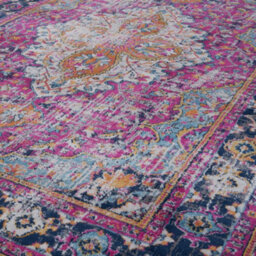 The Rugs Marrakech Collection Vintage Rugs In Multicolour  430 - thumbnail 2