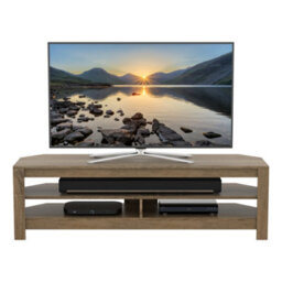 "Avf Calibre 1.4M Tv Stand, For Tvs Up To 65"" - Rustic Sawn Oak" - thumbnail 5