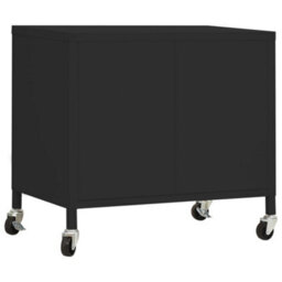 Vidaxl Storage Cabinet Black 60X35X56 Cm Steel - thumbnail 5
