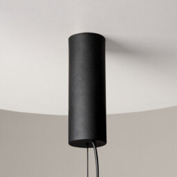 Luminosa Lighting Luminosa Cosmo Modern Bar Pendant Ceiling Light Black 3000K 4800Lm Glass Shade - thumbnail 5