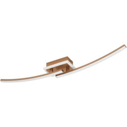 Loops Elegant Modern Bronze Ceiling Light For Indoor Spaces - Stylish Semi Flush Design - thumbnail 4