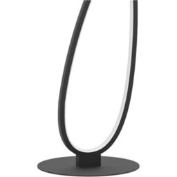 Loops 2 Pack Contemporary Black Led Floor Lamp - Modern Indoor Lighting For Home Decor - thumbnail 5