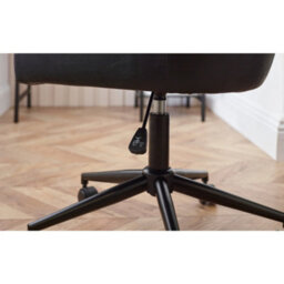 Oakham Executive Lochlan Office Chair In Black Faux Leather - thumbnail 9