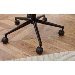 Oakham Executive Lochlan Office Chair In Black Faux Leather - thumbnail 7