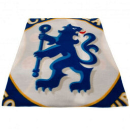 Chelsea Fc Fleece Pulse Blanket Royal Blue/white (One Size) - thumbnail 2