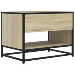 Berkfield Industrial Tv Cabinet Sonoma Oak 61X40X46 Cm Engineered Wood And Metal - thumbnail 6