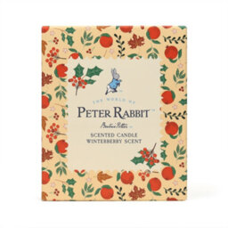 Peter Rabbit™ Winterberry Scented Candle 1 Wick Wood Lid 30Hr Burn Glass - thumbnail 6