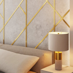 Ilcom Decorative Profile I 50mm X 2700mm X 0.65mm Gold Brushed Stainless Steel - thumbnail 4