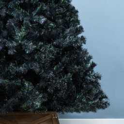 Christmas Tree World The 6Ft/180Cm Black Iridescence Pine Christmas Tree - thumbnail 8