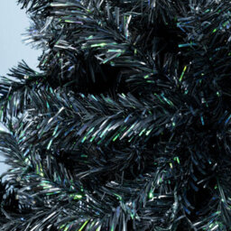 Christmas Tree World The 6Ft/180Cm Black Iridescence Pine Christmas Tree - thumbnail 3