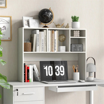 Bookcase Countertop Storage Bookshelf With 4 Cubbies - image 1
